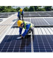 Solar Air Conditioner – Solar‑Powered Inverter AC System with PV Panel and Battery Backup for Heat‑Sensitive Buildings and Data Centers